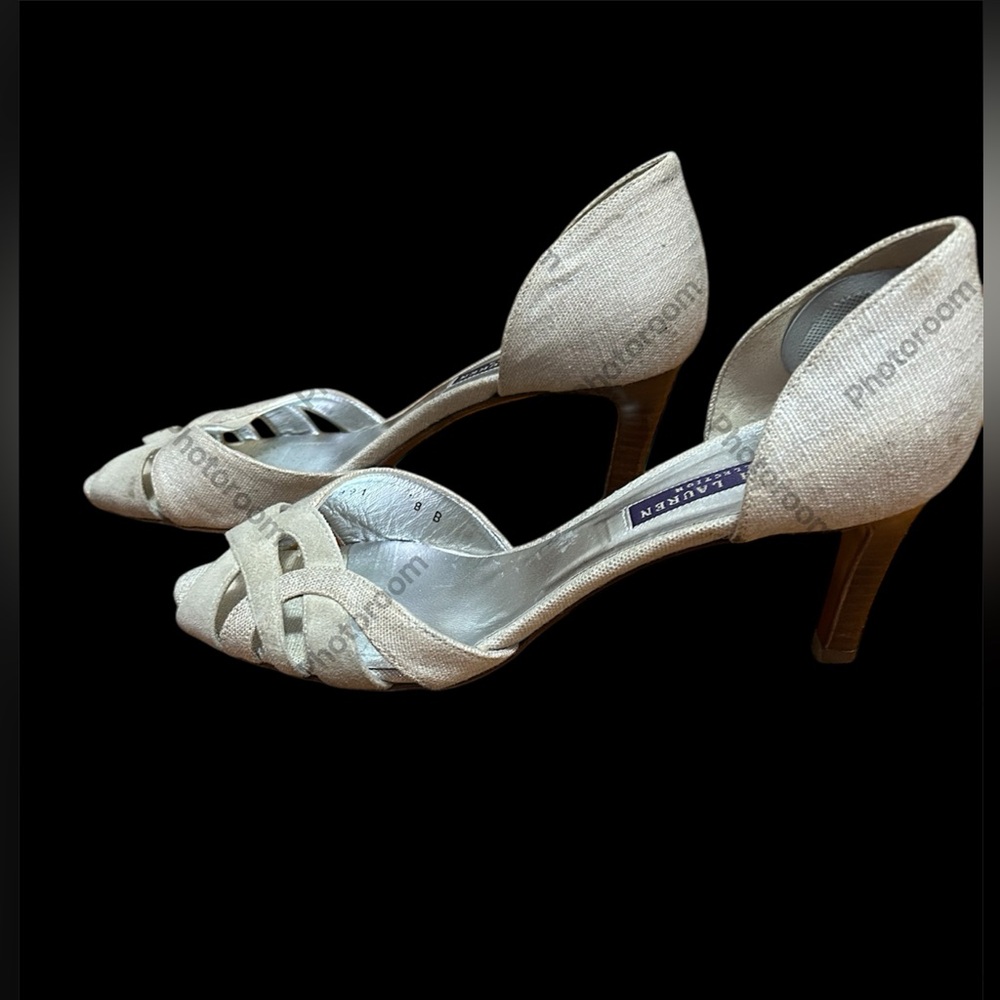 Vintage Ralph Lauren collection stiletto heel sandal - Picture 2 of 9